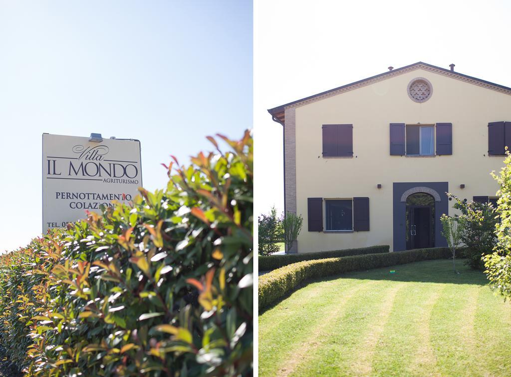 Gasthaus Agriturismo Il Mondo Parma Exterior foto